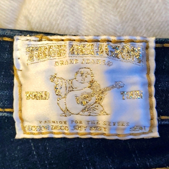 Women's BNWOT size 25 True Religion bootcut jeans - Picture 2 of 9